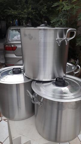Caldeirão de alumínio pra restaurantes - Foto 3