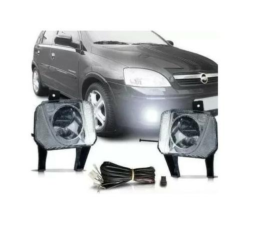 Kit Farol Milha Auxiliar Neblina Chevrolet Corsa Montana