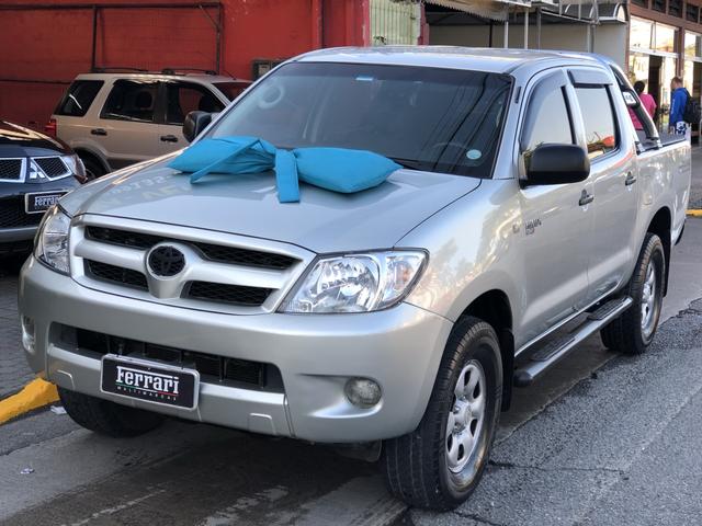 Toyota hilux 2008 turbo diesel 4x4 impecável aceito trocas - Foto 11