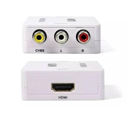 Mini Adaptador Conversor De Hdmi Para Video 3rca Av - Foto 3