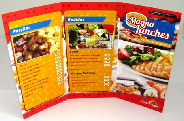 Kit Pack Cardápios Para Restaurantes, Bares, Lanchonetes, Pub's, Pizzarias e Cafeterias - Foto 6