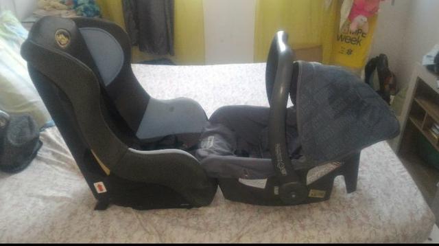 Vendo cadeirinha de criança pra veículo e um bebê conforto - Foto 6