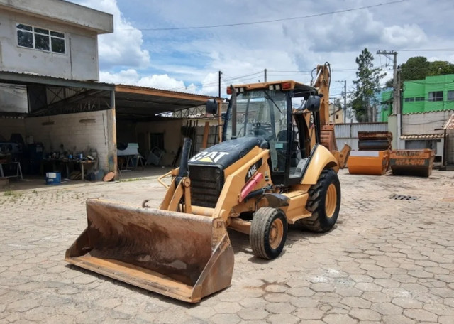 Retro escavadeira 416e