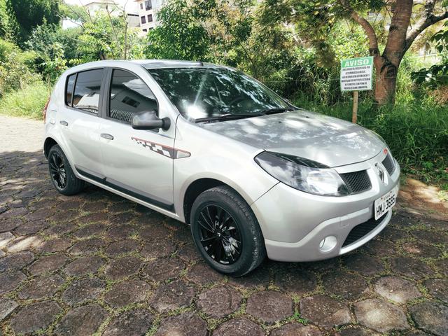 Sandero 1.6 8v (completo de tudo) - Foto 2