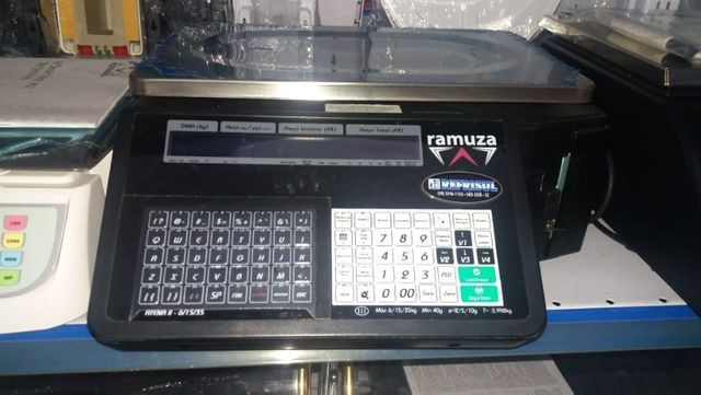 Balança com etiqueta atena II ramuza (nova) Alecs