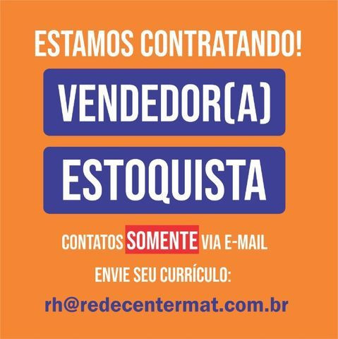 Vendedor(a) e Estoquista envie seu currículo - Foto 3