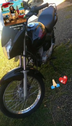 HONDA CG 150 ESD 2012 PRETA