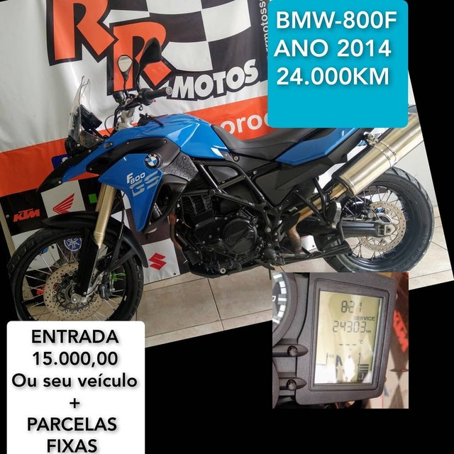 BMW GS800F 2014 24000KM.