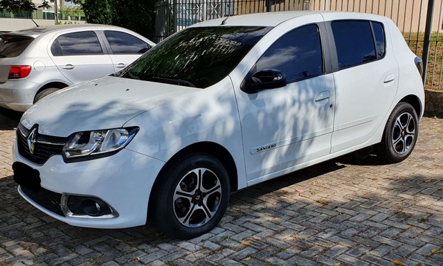 SANDERO DYNAMIQUE 1.6 BRANCO COMPLETO