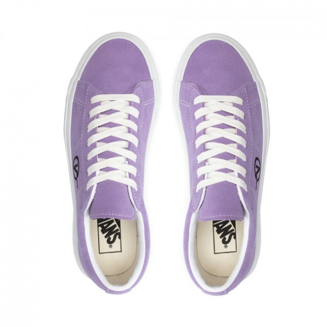 Tênis Vans Sid Suede Chalk Violet True White Unissex. - Foto 2