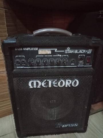 Amplificador Meteoro Star Black 12 Para Baixo De 130w