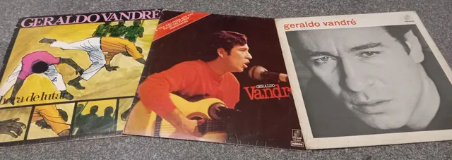 3 LP's vinil Geraldo Vandré