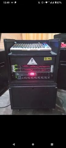 Equipamento de som profissional 