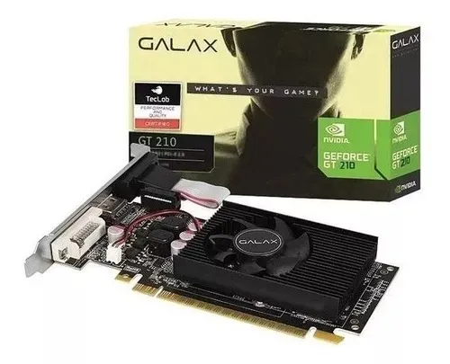 Placa de Vídeo PCYes Geforce GT 710 2GB DDR3 - Informatelu Informática