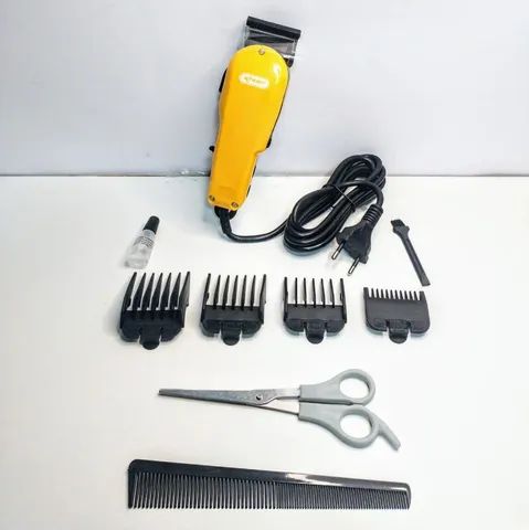 MAQUINA DE CORTAR CABELO KNUP QR-8918 - Foto 3