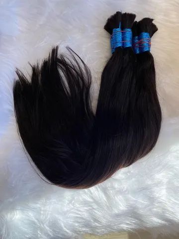 Cabelo humano liso de 75cm  - Foto 5