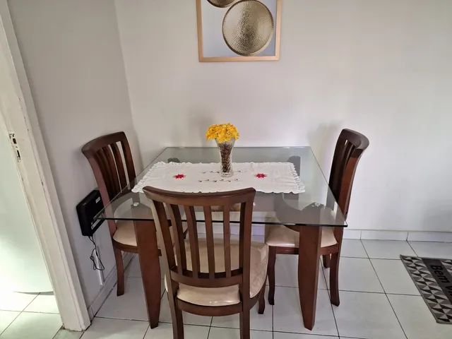 Vendo Sala de jantar de Madeira - Foto 3