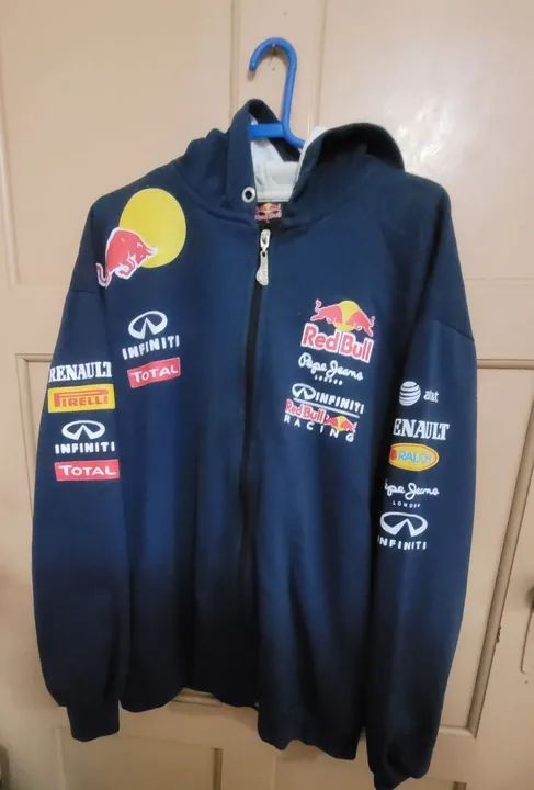 Moletom Jaqueta Red Bull Masculina Jaqueta Red Bull Racing