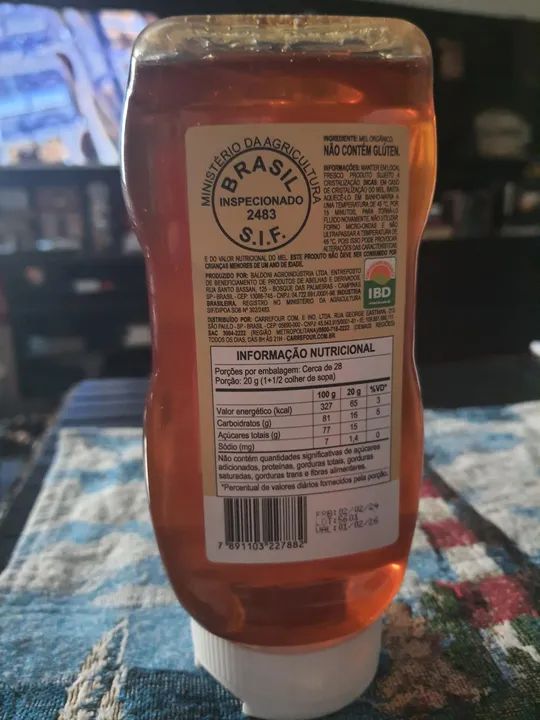 Mel orgânico 550 gramas - Foto 2