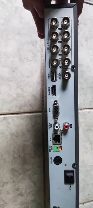 DVR hikvision 08 canais ds-7208hqhi-f1/n - Foto 2