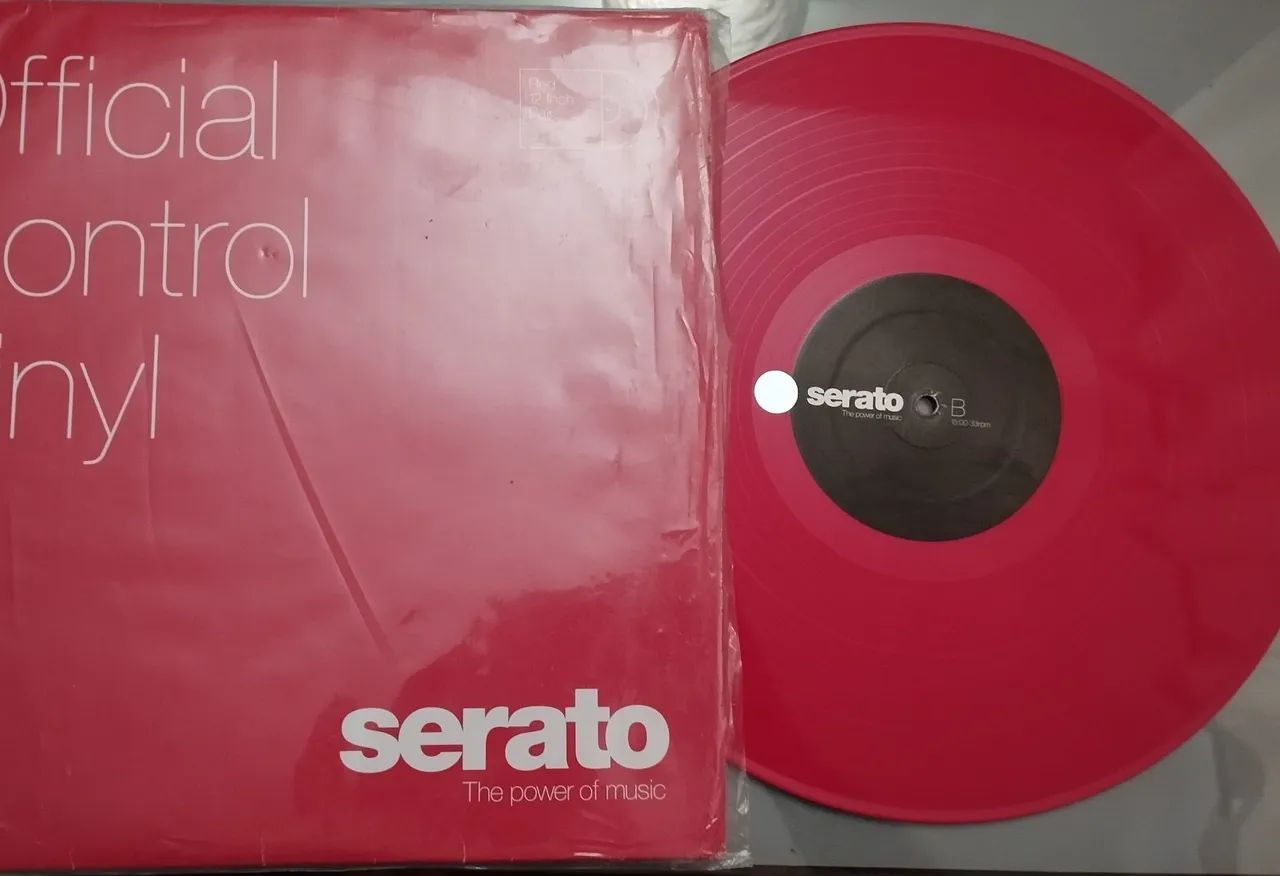 Disco de Vinil Serato VERMELHO - Foto 2