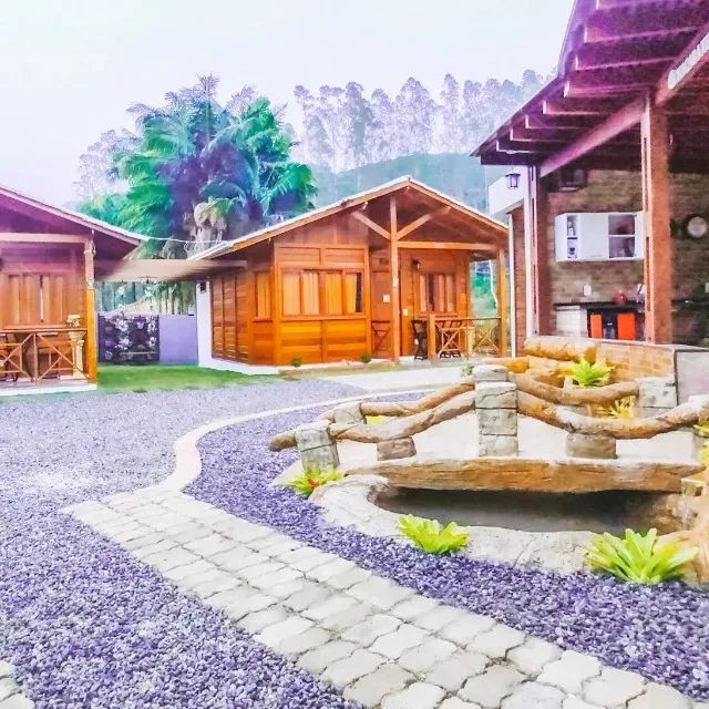 Inverno nas montanhas, chalés aconchegantes venha conhecer  - Foto 6