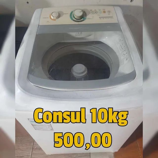 Máquina de lavar 10kg consul com garantia 