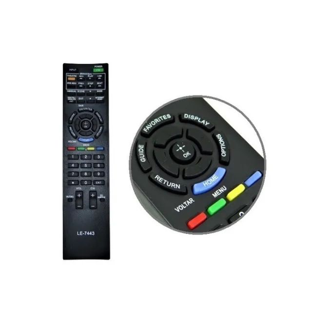 Controle Remoto Tv Gh-7443