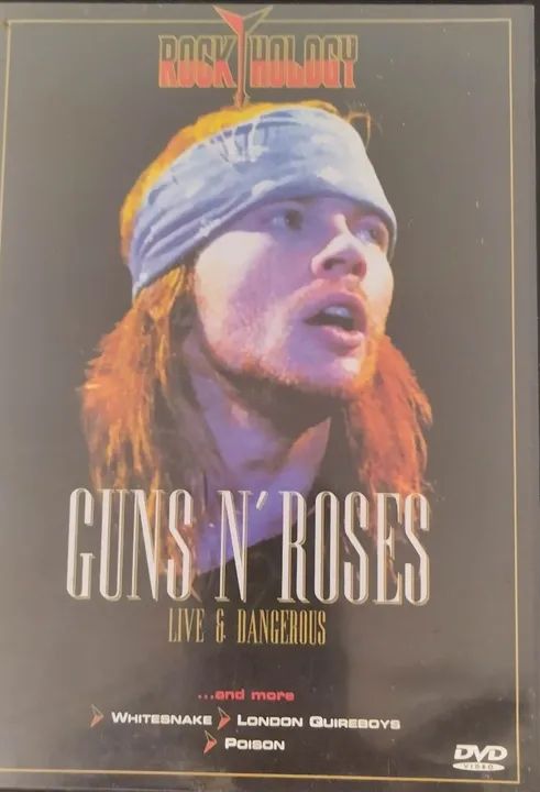 DVD Guns N' Roses - Live & Dangerous