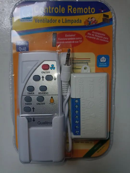 Controle remoto para ventilador de teto  - Foto 2