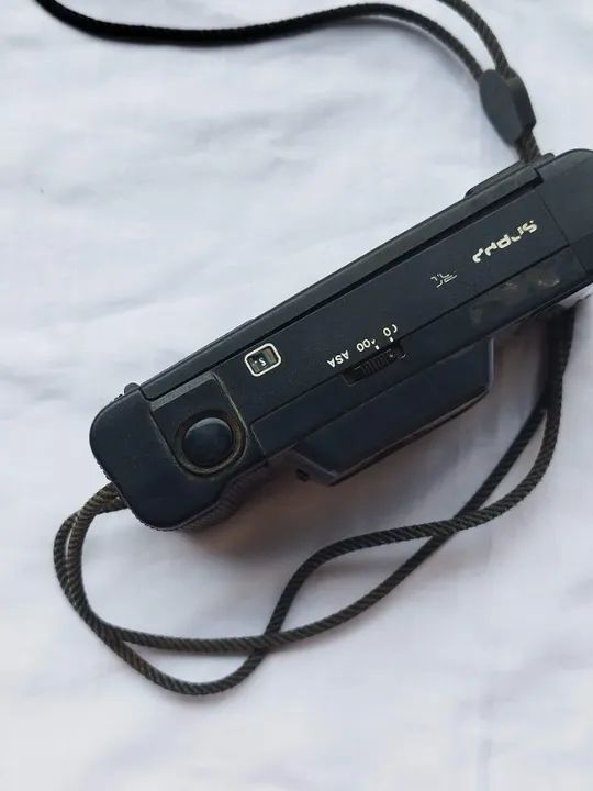 Câmera Analógica Canon Snappy 50 CAFS Auto Focus Lente 35mm/RARA/NÃO FUNCIONA - Foto 4