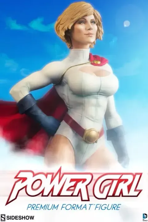 Power Girl Premium Format Sideshow Dc Comics Lacrado