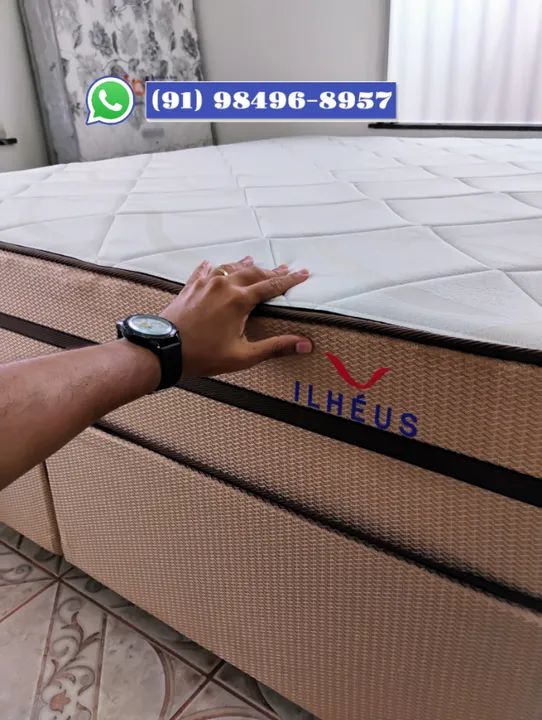 CAMA QUEEN ILHÉUS MOLAS ENSACADAS 