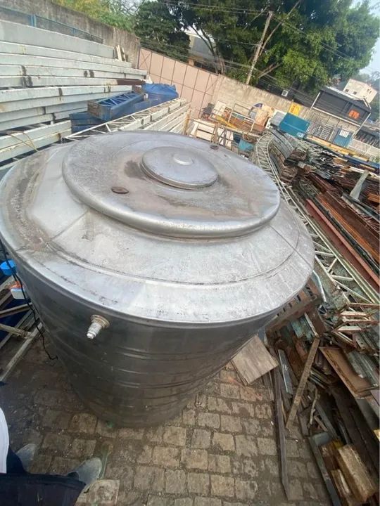 Caixa de Água Inox 5.000L / Reservatório Inox 5.000 Litros - Foto 2