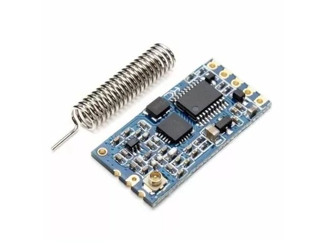 Rf 433mhz Wireless Hc-12 C/ Antena 1000m Rs232-ttl Arduino-Robotica-Automação COD-AM41 