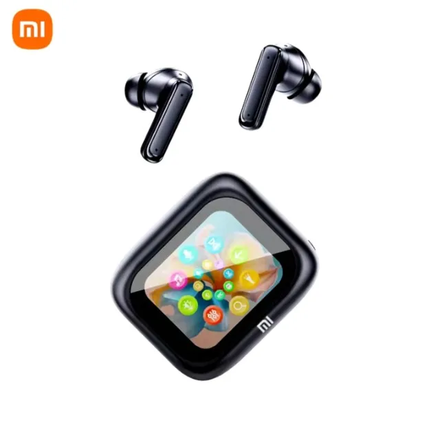 fone xiaomi sem fio preto e18 com visor