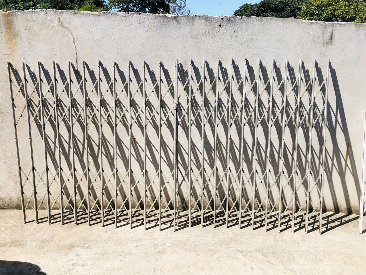 Used Pantographic Iron Grille