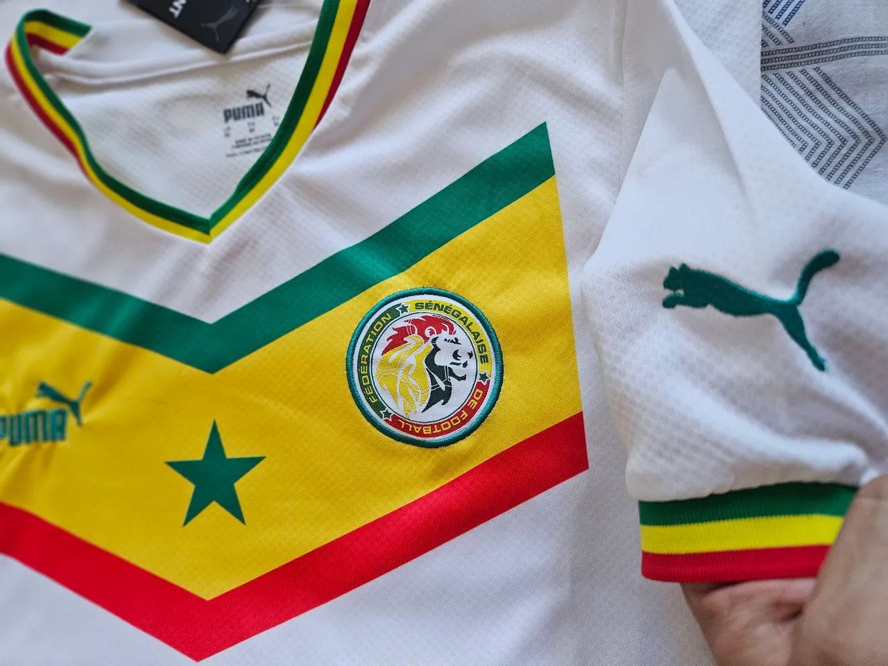 Camiseta Senegal -Tam M - NOVA! - Foto 4