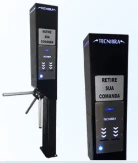 catraca de comanda panificadora restaurante eletronicas automação comercial  - Foto 2