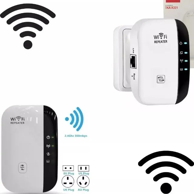 Aparelho Repetidor De Sinal Wifi Wireles Internet Sem Fio Branco - Foto 4