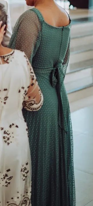 Vestido de festa verde - Foto 3