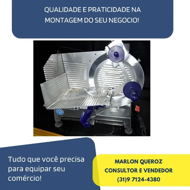 Cortador de Frios Novo Gural Lamina 30