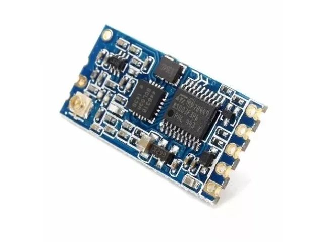 Rf 433mhz Wireless Hc-12 C/ Antena 1000m Rs232-ttl Arduino-Robotica-Automação COD-AM41  - Foto 2