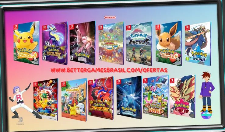 Pokemon Violet Scarlet Legends Arceus Pearl Eevee Sword Diamond Shield Nintendo Pikachu