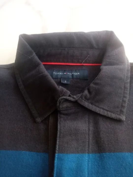 Camisa pólo manga comprida Tommy Hilfiger original  - Foto 3