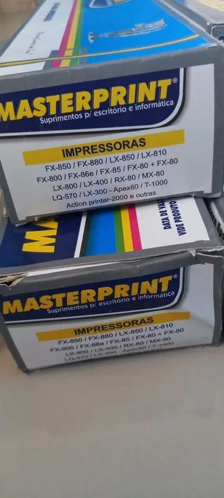 Vendo Kit 13 Fitas Impressora Matricial - Foto 3