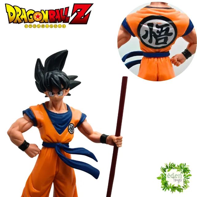 Boneco estátua Goku Dragon Ball - Foto 4