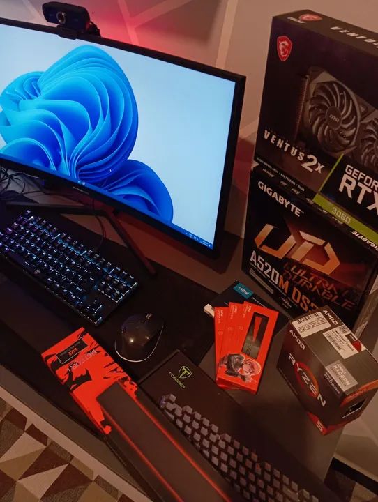 Setup Completo, Ultrawide, Rtx 3060, Ryzen 5 5600g, 24ram - Foto 2