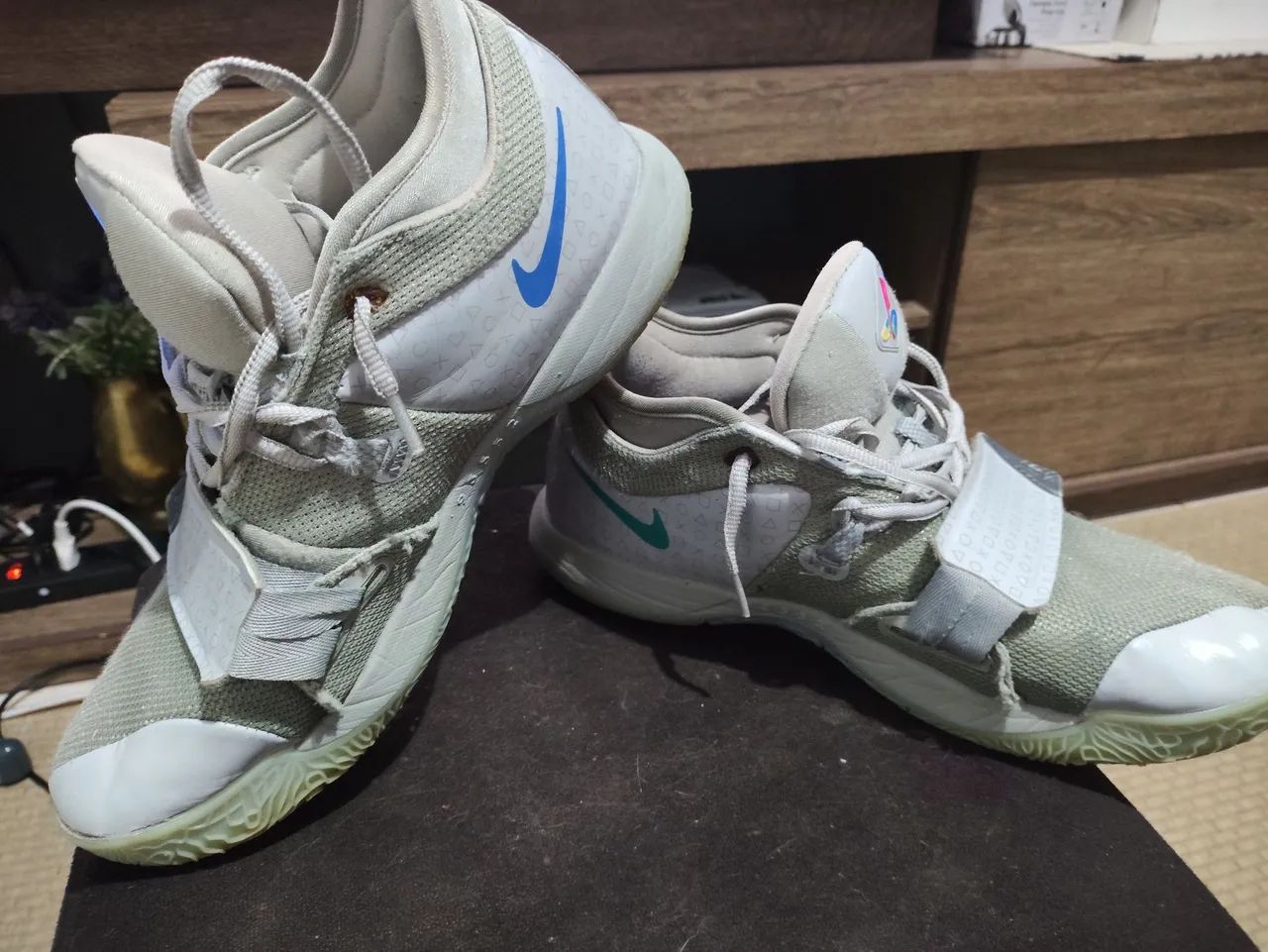 Tênis Basquete Nike PG Playstation (Tam 42) - Foto 4