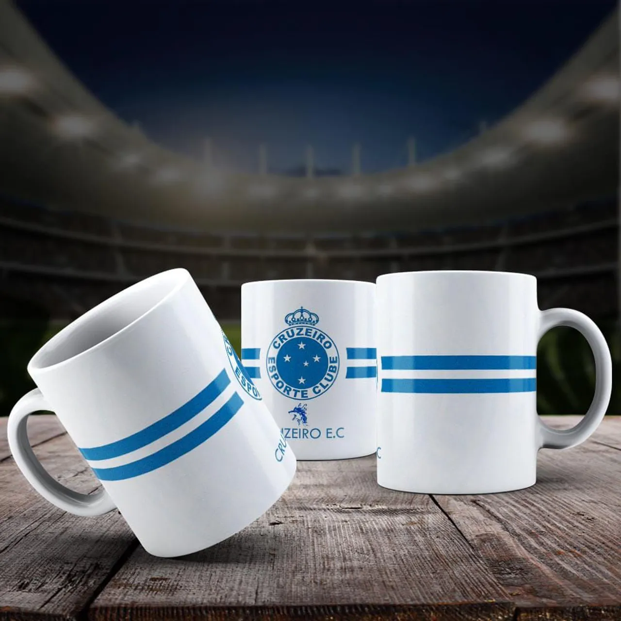 Caneca Cruzeiro Esporte Clube - Perfeita para o seu dia a dia!